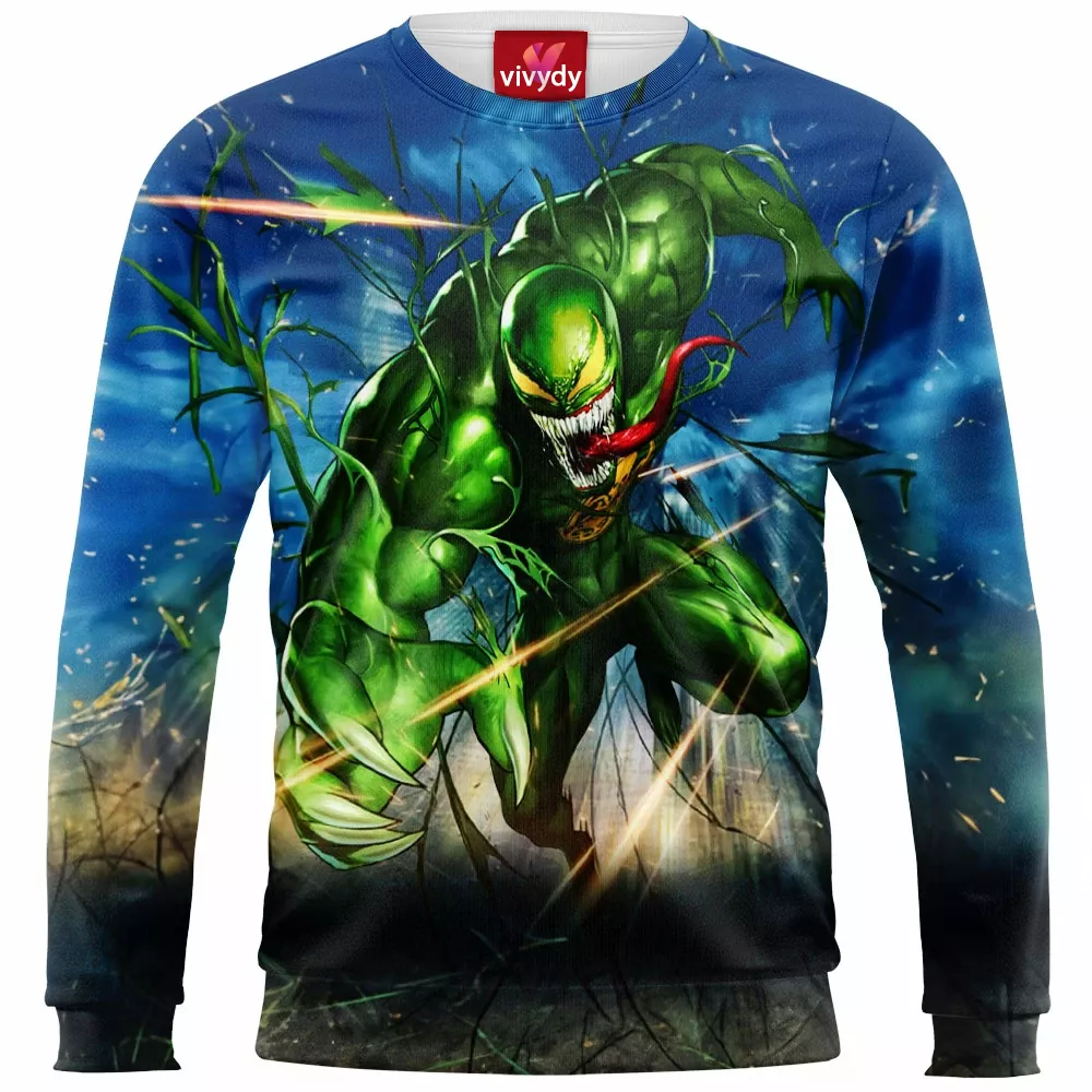 Green Venom Sweatshirt