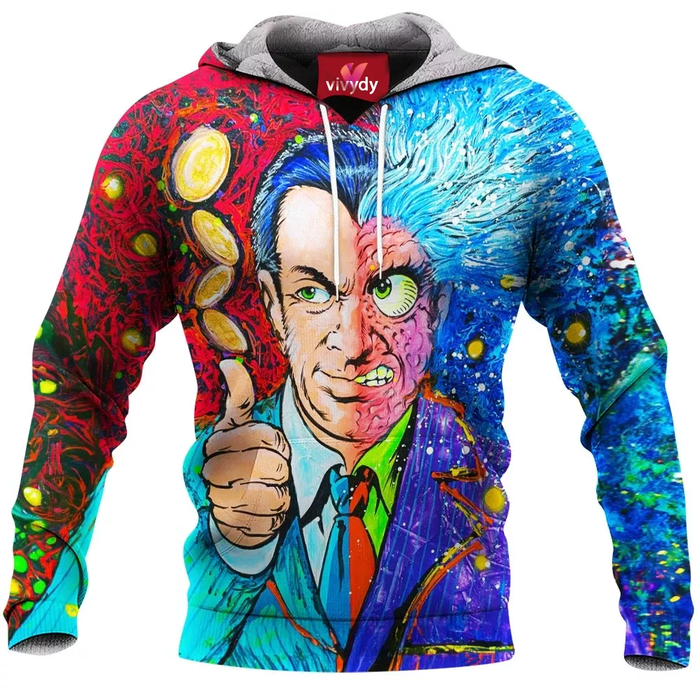 Two Face Comic Hoodie