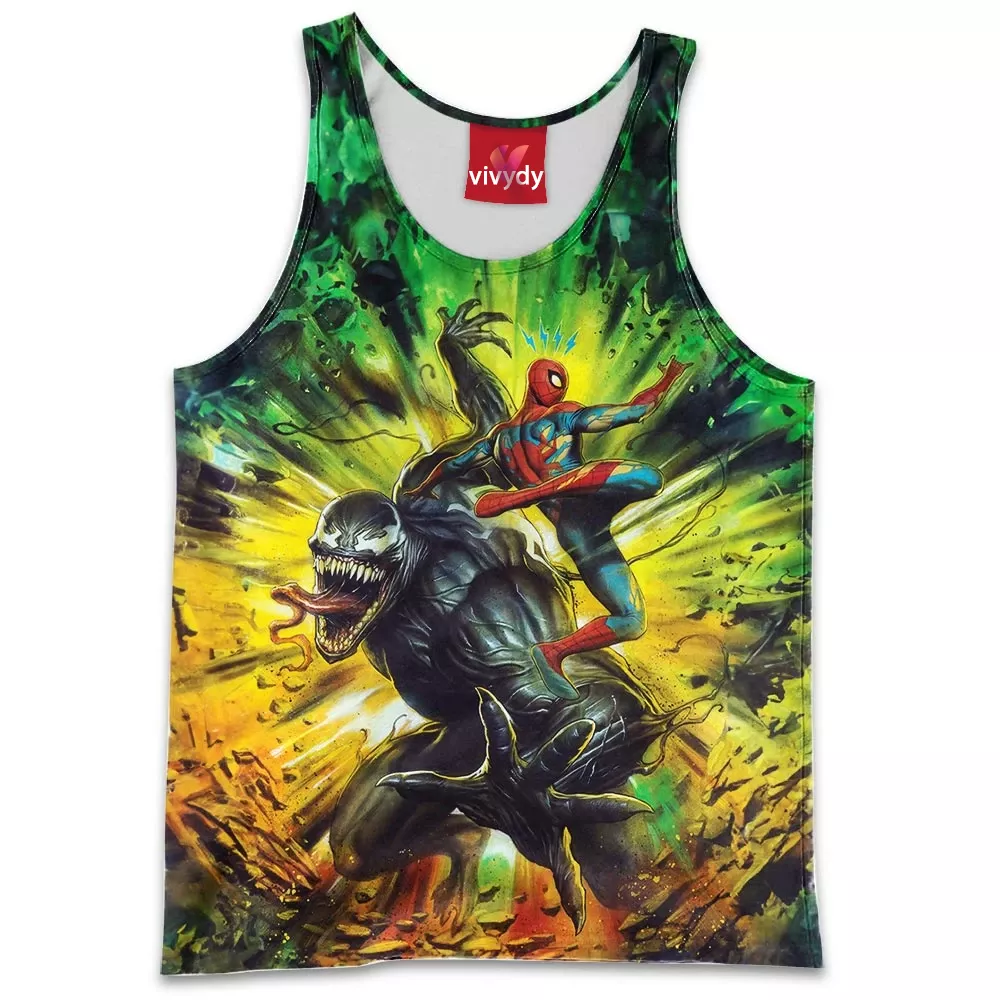 Venom Spider-man Tank Top