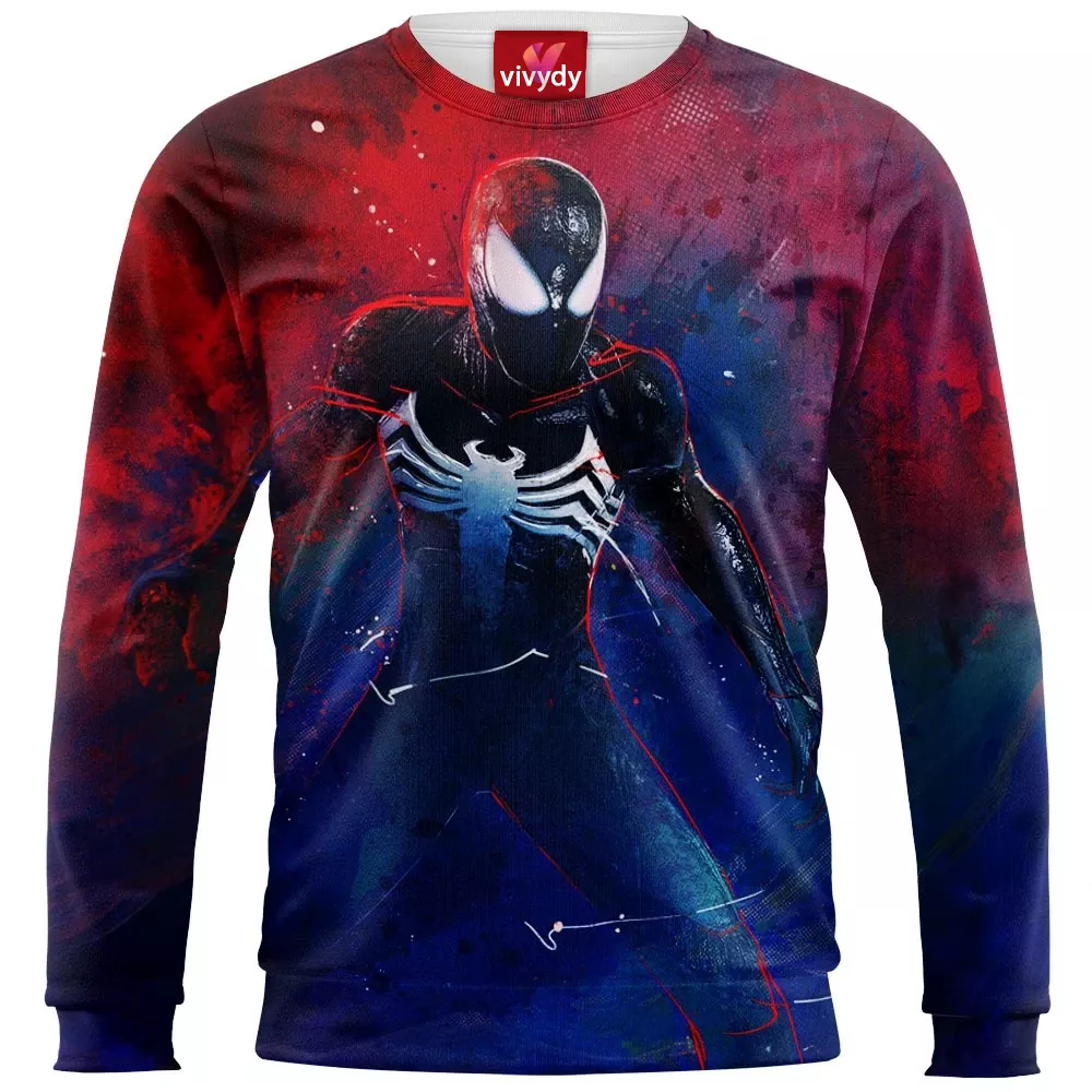 Black Spider-man Sweatshirt