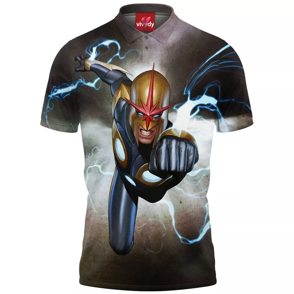 Nova Comic Polo Shirt