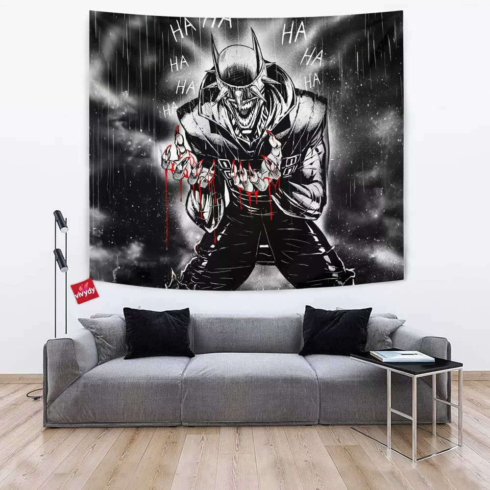 The Batman Who Laughs Tapestry