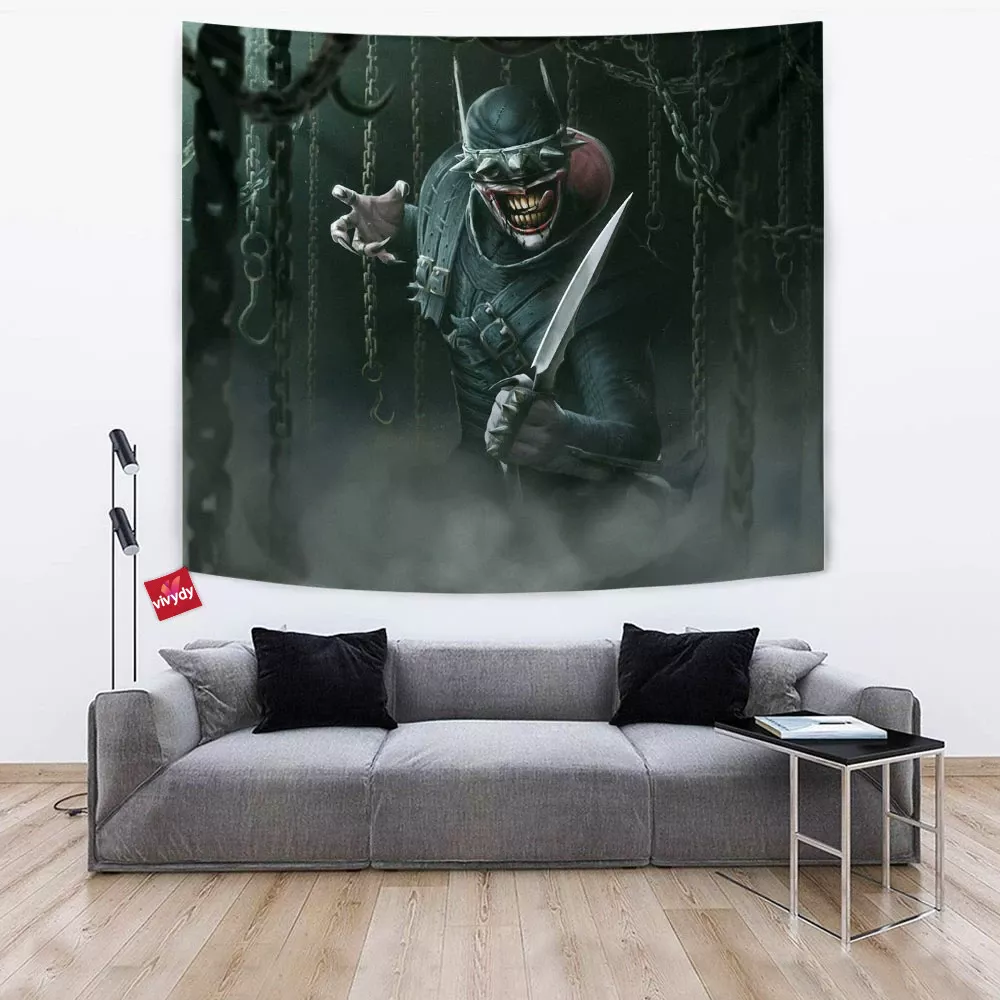 The Batman Who Laughs Tapestry