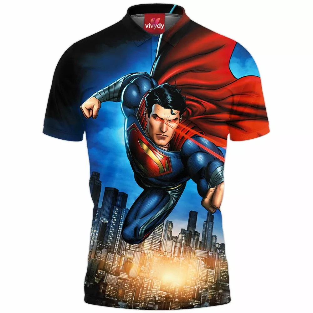 Man Of Steel Polo Shirt