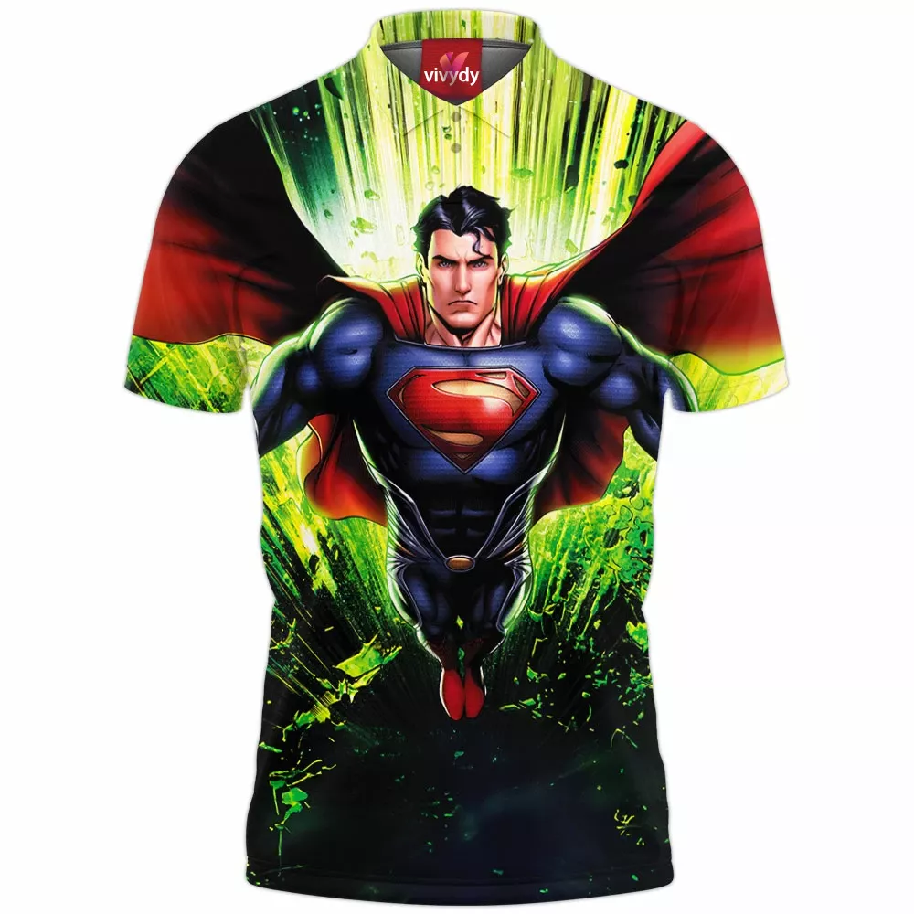 Man Of Steel Polo Shirt