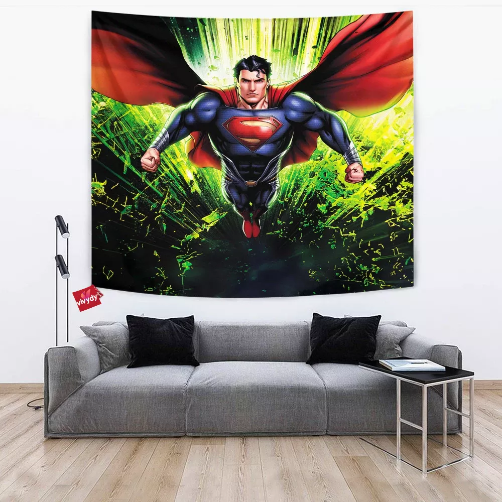 Man Of Steel Tapestry