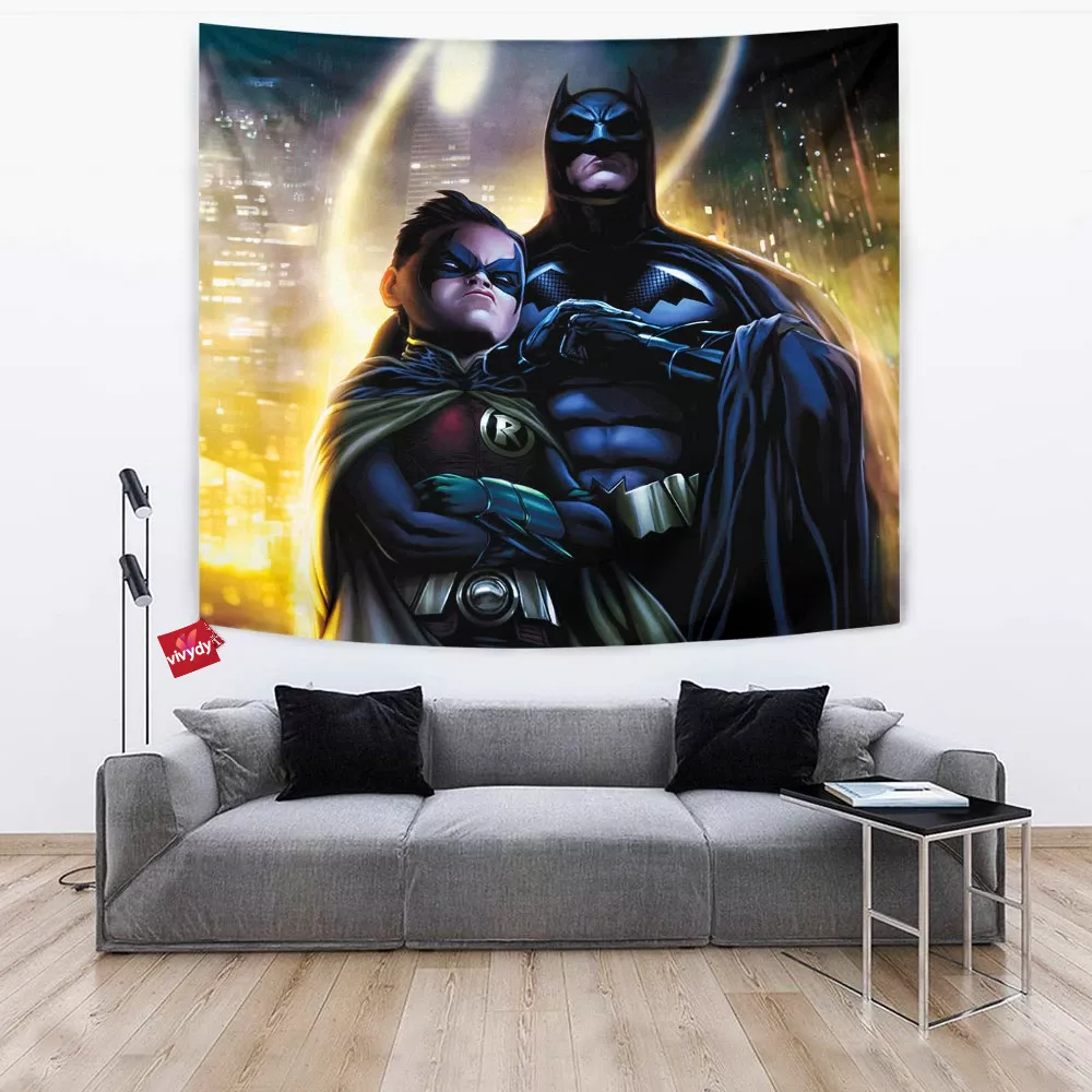 Batman Robin Tapestry