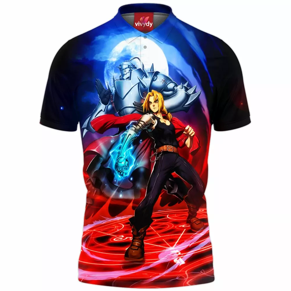 Full Metal Alchemist Polo Shirt