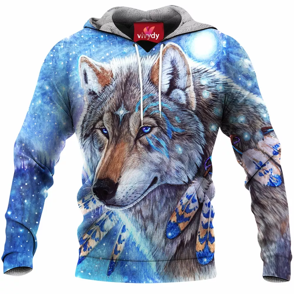 Mystic Spirit Wolf Hoodie