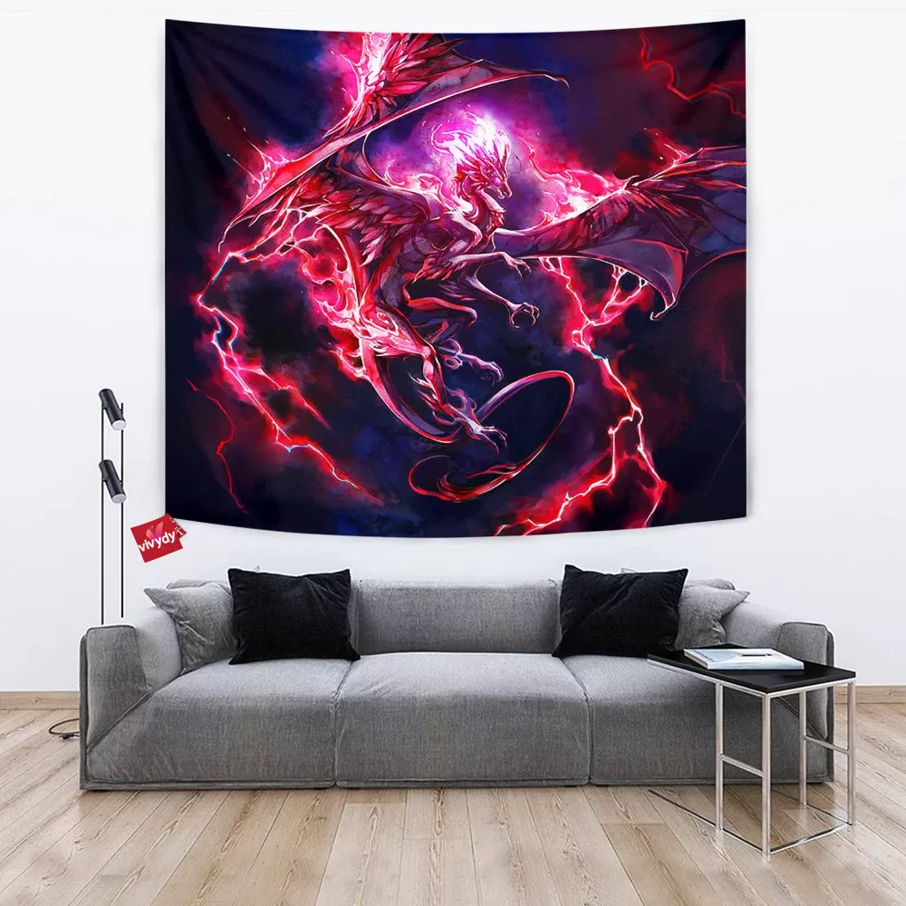 Storm Dragon Tapestry