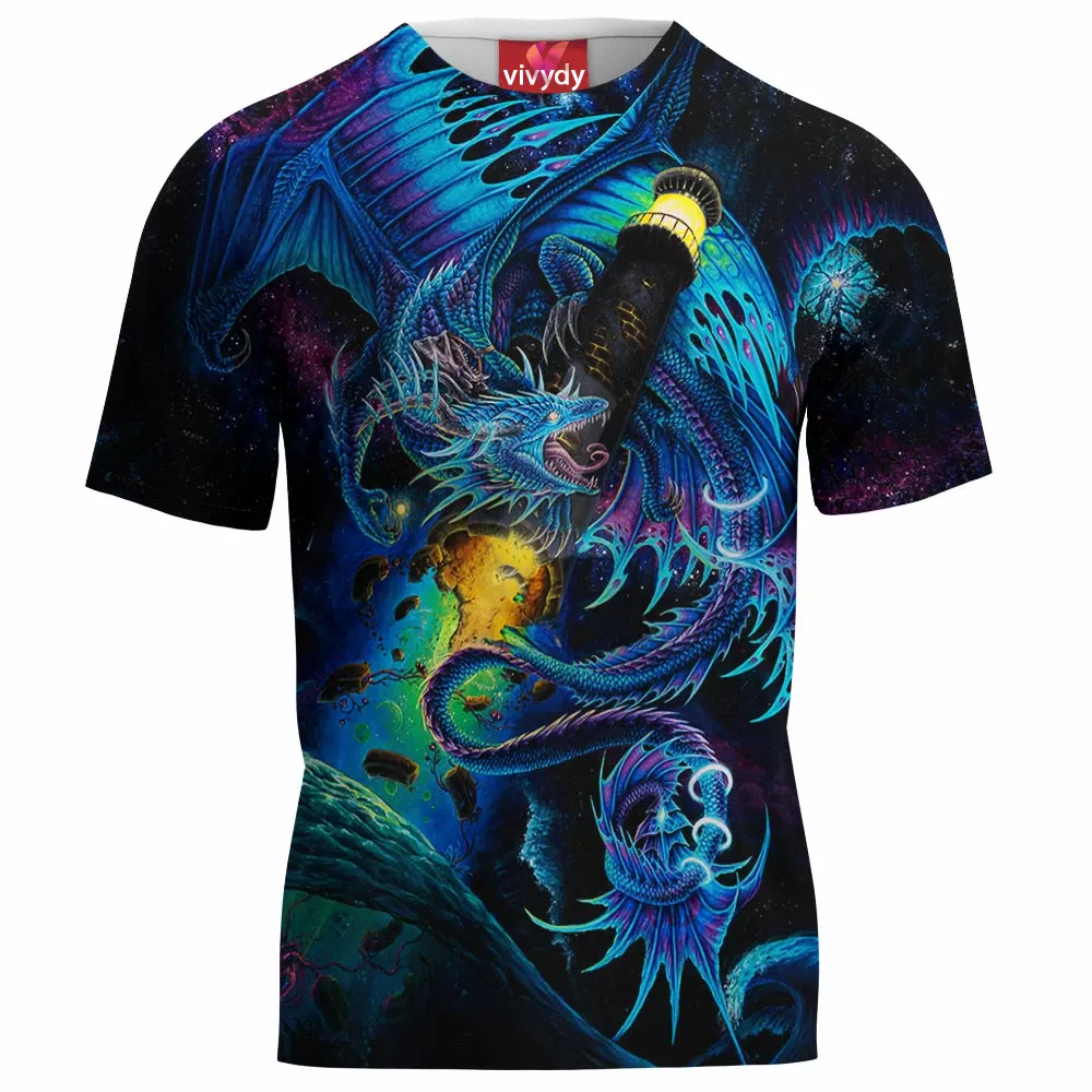 Galaxy Space Dragon T-Shirt