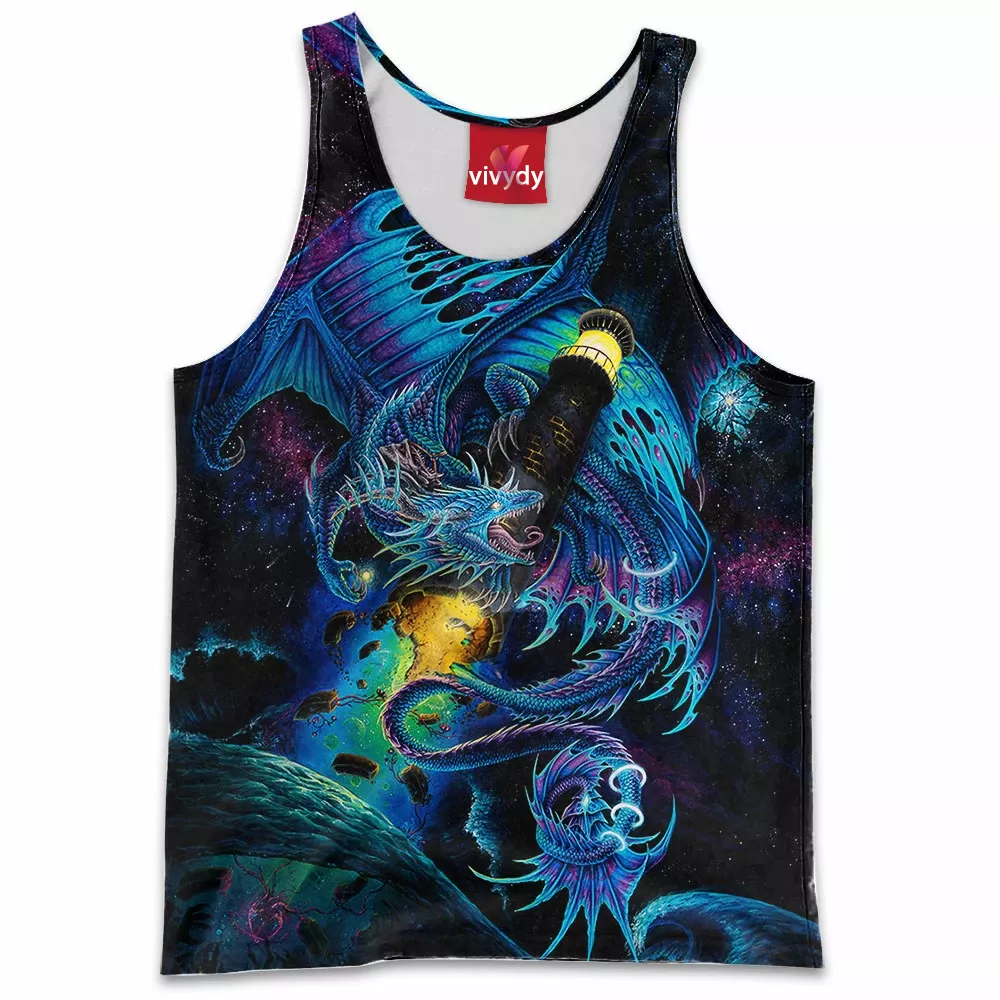 Galaxy Space Dragon Tank Top