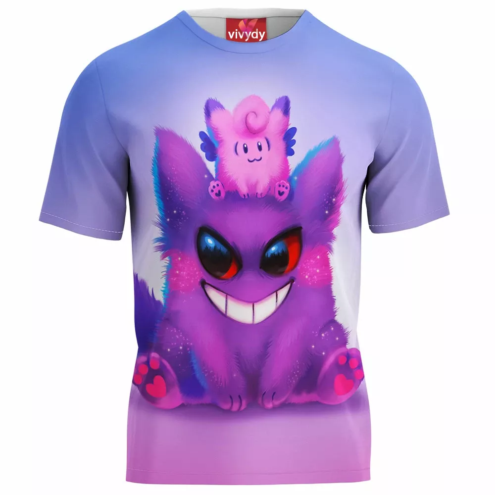 Gengar And Clefable T-Shirt