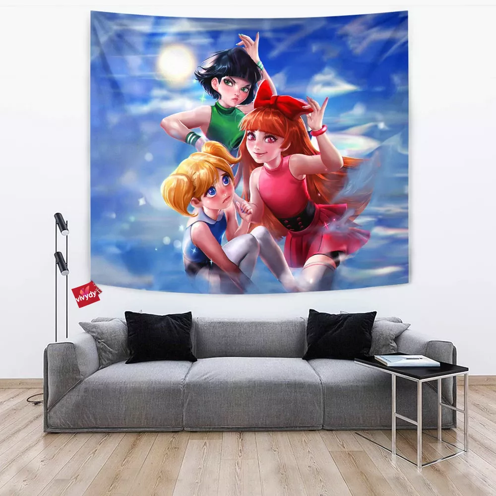 Powerpuff Girls Tapestry