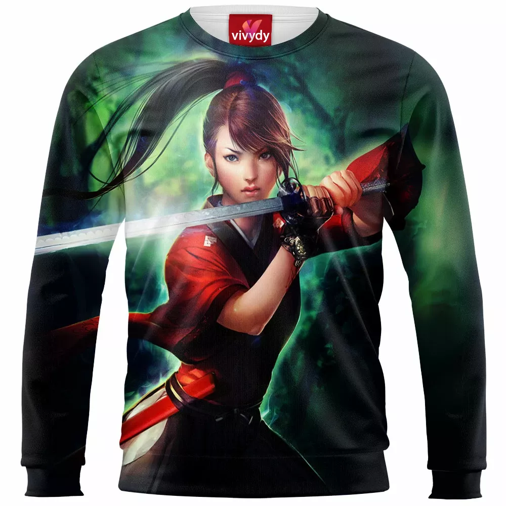 Samurai Girl Sweatshirt