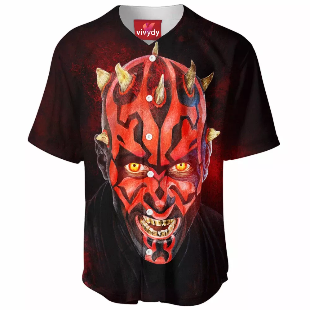 Darth Maul Baseball Jersey