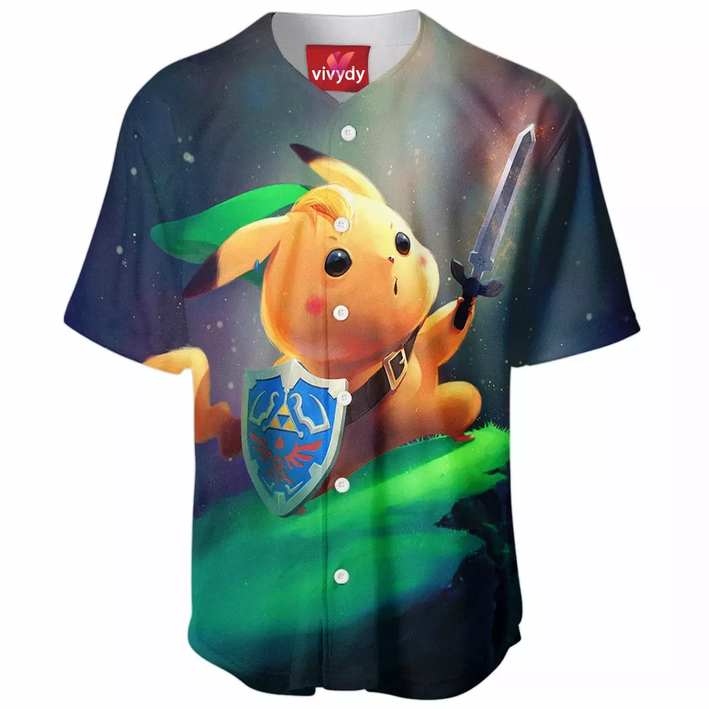 Link Pikachu Baseball Jersey