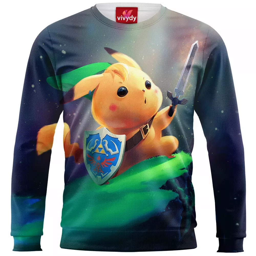 Link Pikachu Sweatshirt