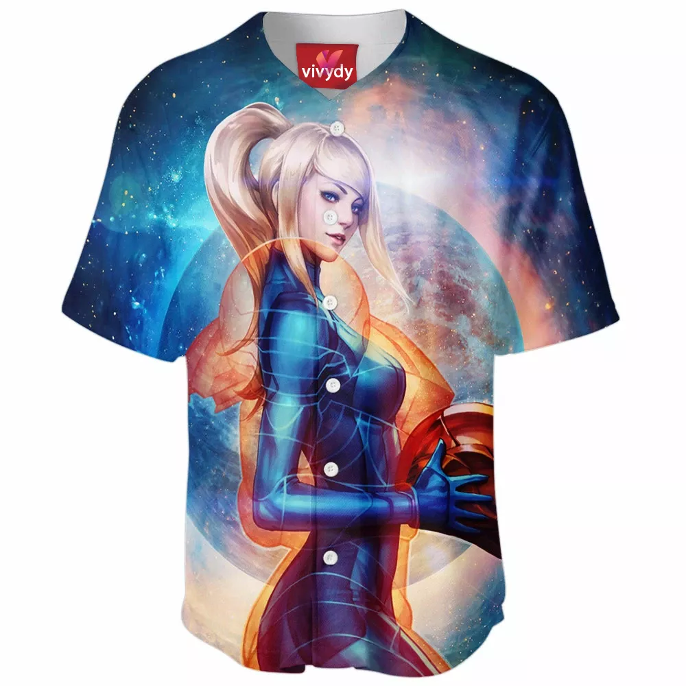 Samus Aran Baseball Jersey