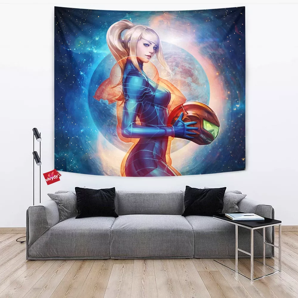 Samus Aran Tapestry