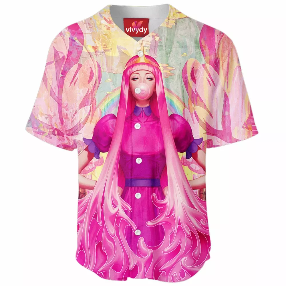 Princess Bubblegum Baseball Jersey