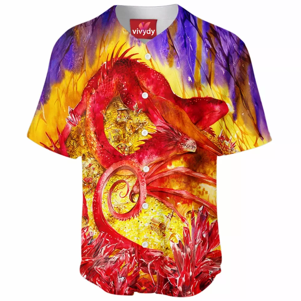 Smaug’s Lair Baseball Jersey