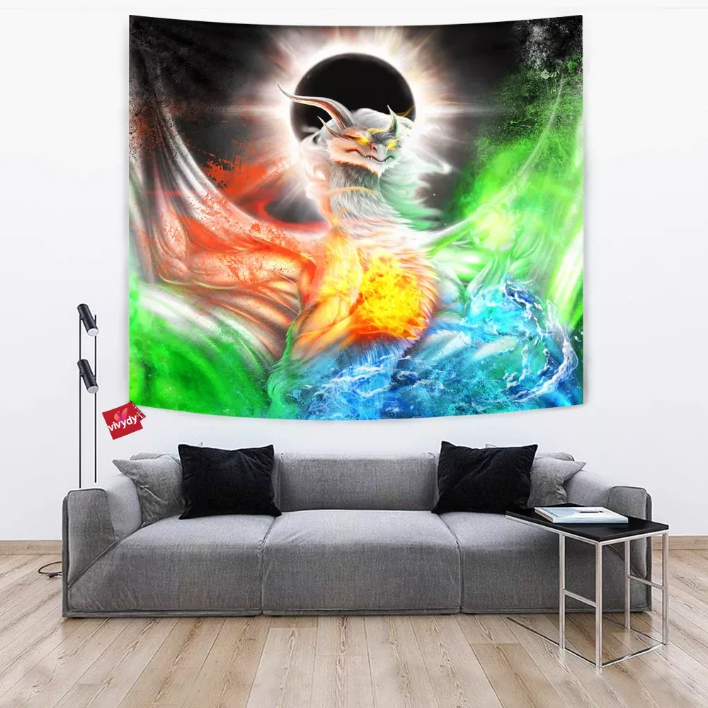 Element Dragon Tapestry