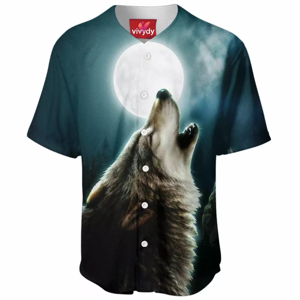 Lunar Wolf Baseball Jersey