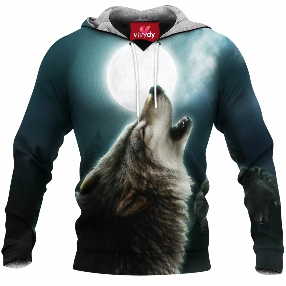 Lunar Wolf Hoodie