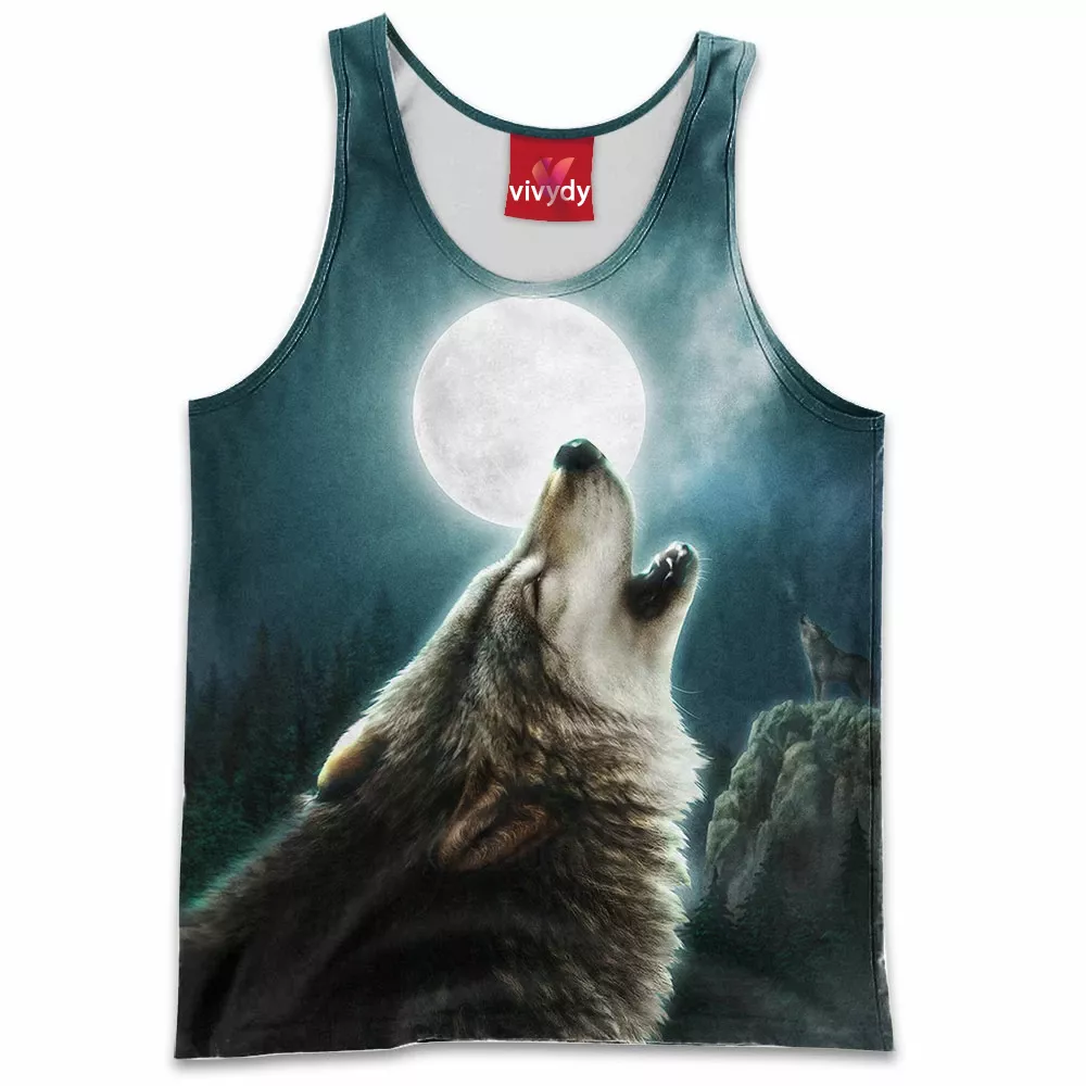 Lunar Wolf Tank Top