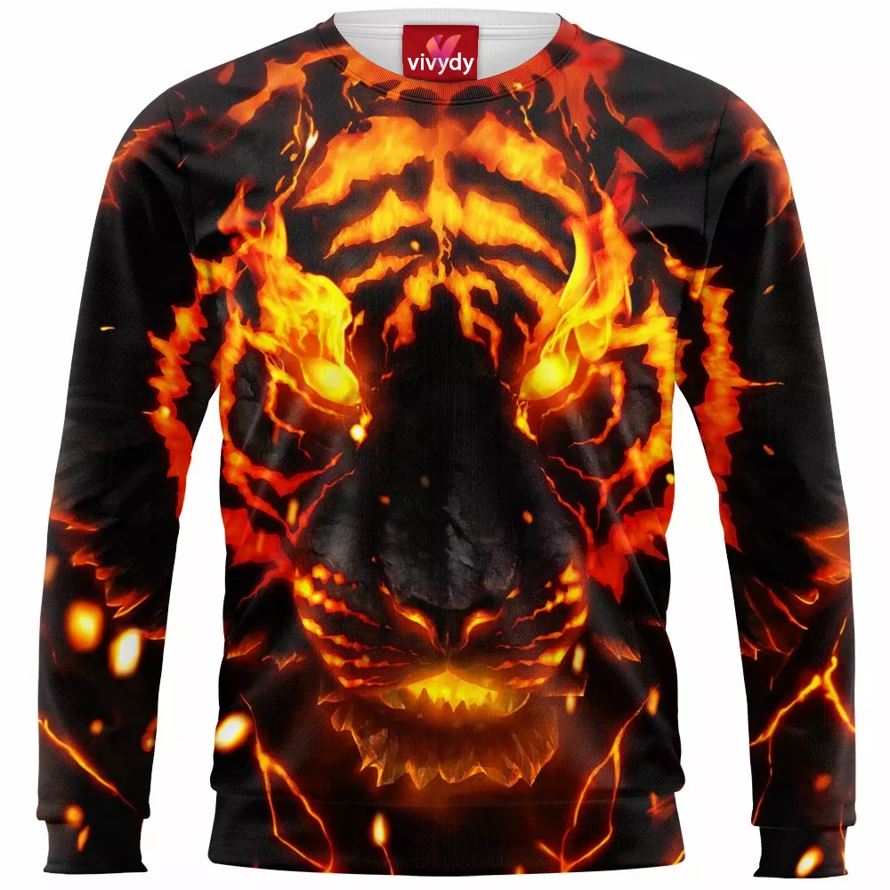 Soul Of Fire Tiger Sweatshirt