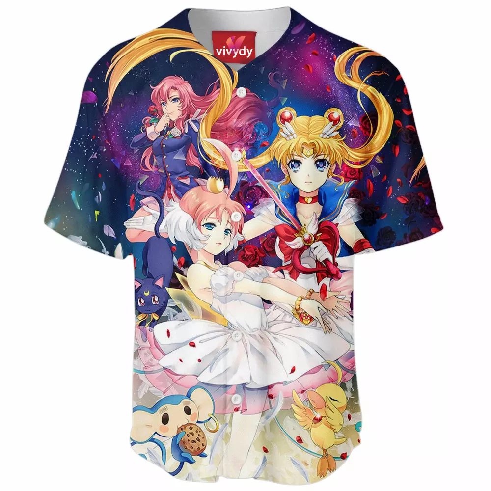 Sailor Moon Baseball Jersey