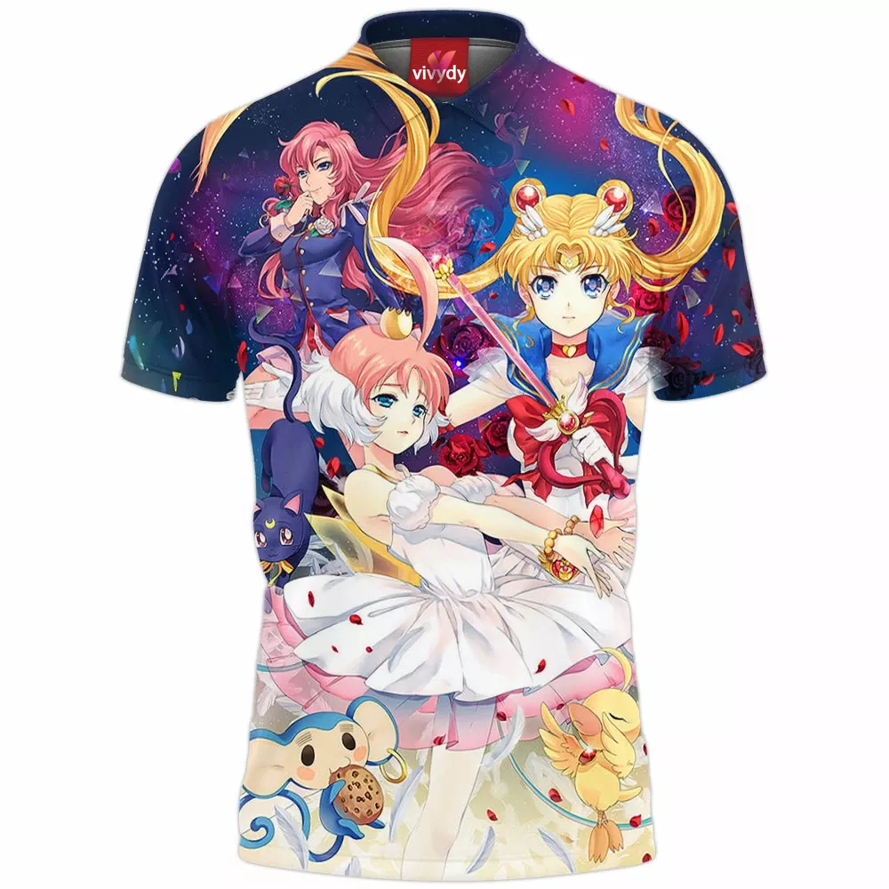 Sailor Moon Polo Shirt