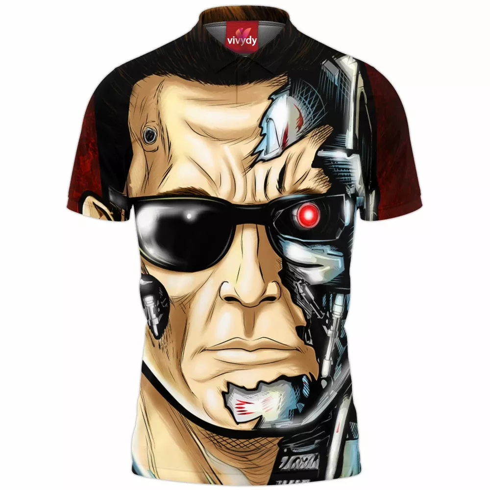 T-800 Terminator Polo Shirt