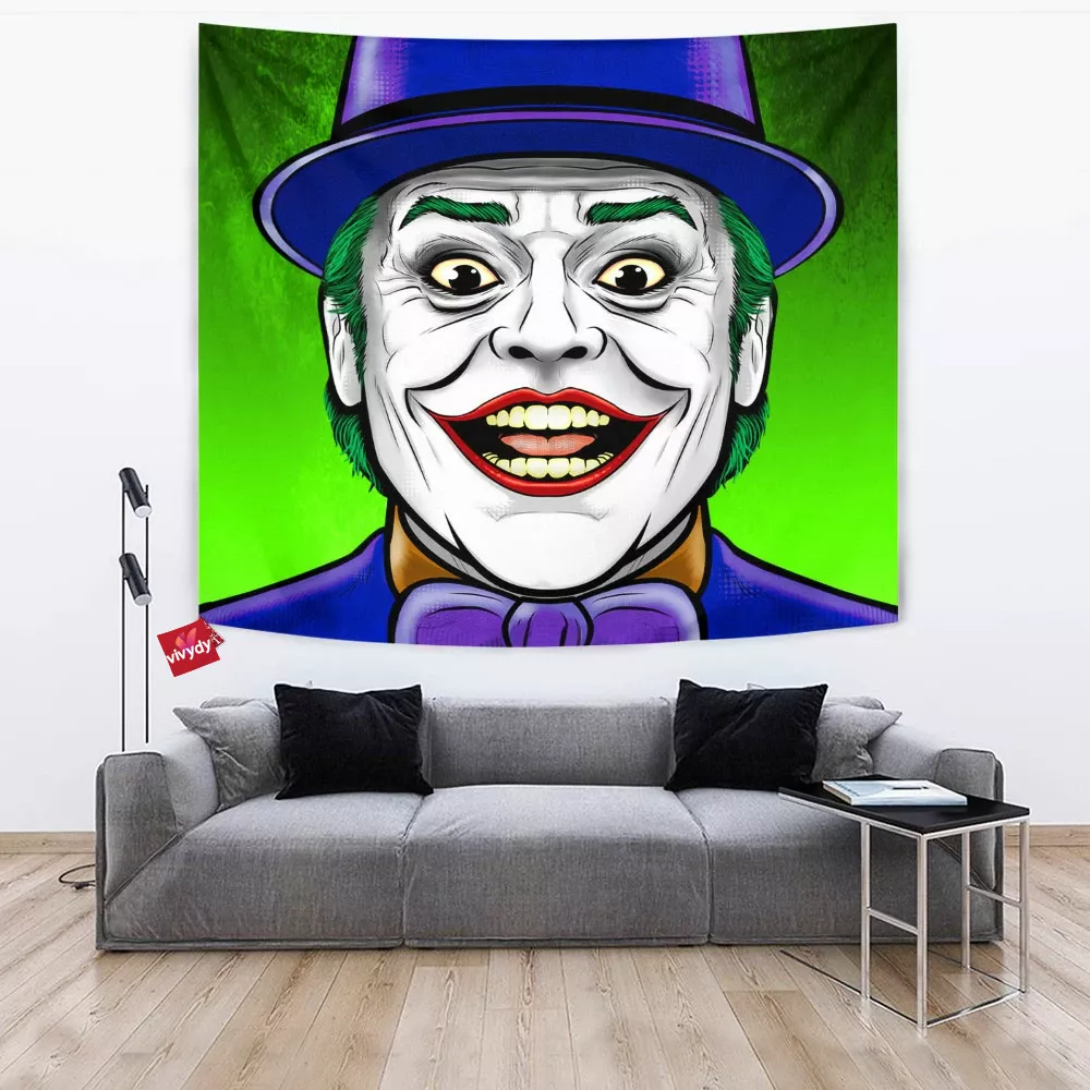 Jack Nicholson Joker Tapestry