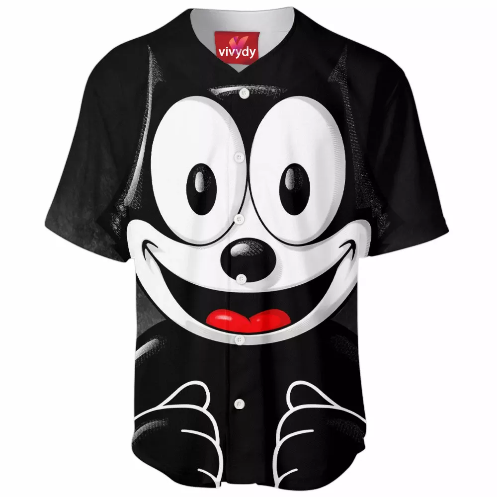 Felix The Cat Baseball Jersey