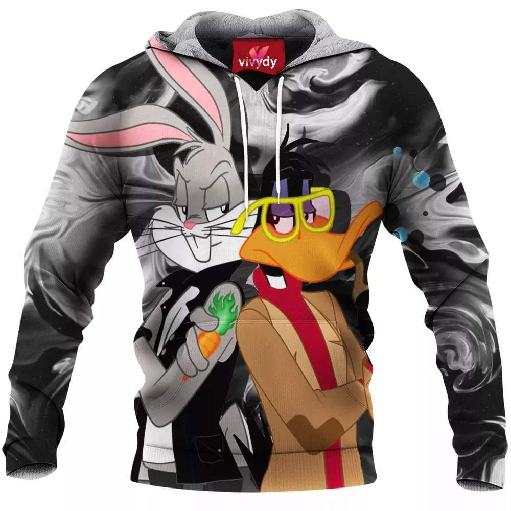 Bugs Bunny And Daffy Duck Hoodie