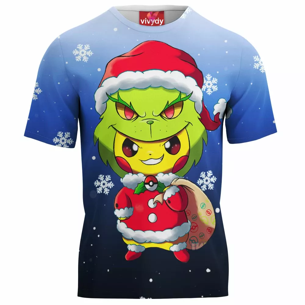 Pikachu Grinch T-Shirt