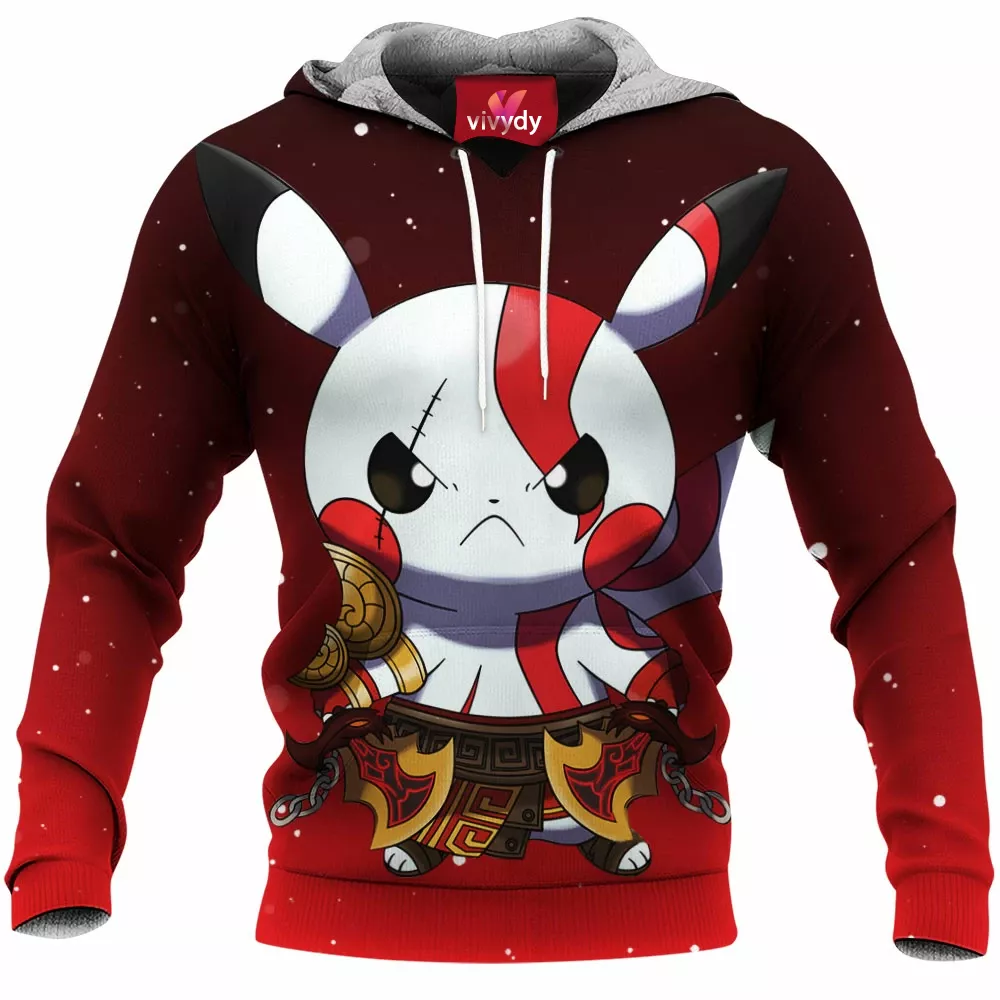 Pikachu Kratos Hoodie