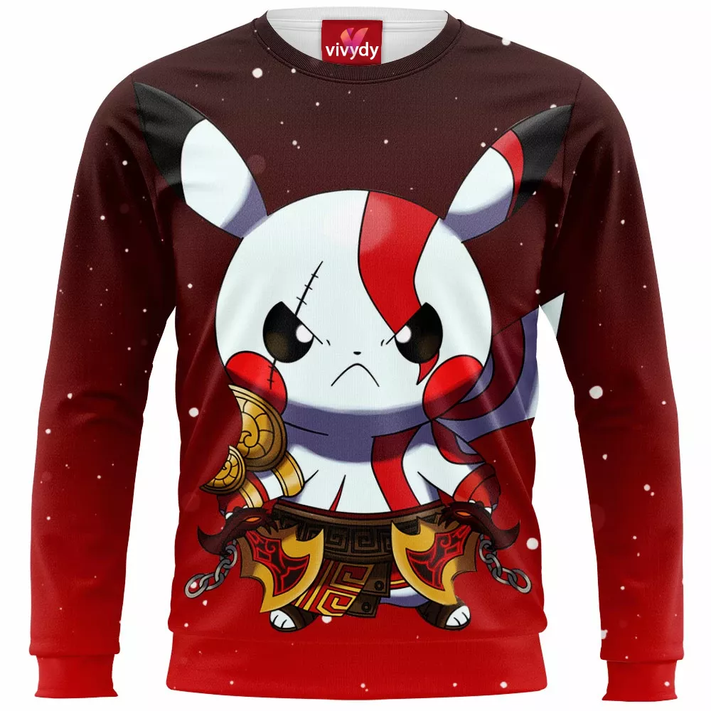 Pikachu Kratos Sweatshirt