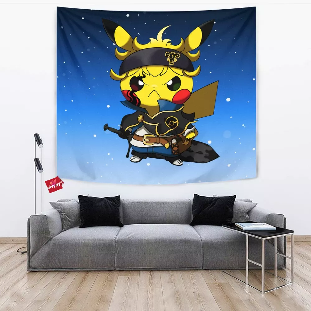 Pikachu Asta Tapestry