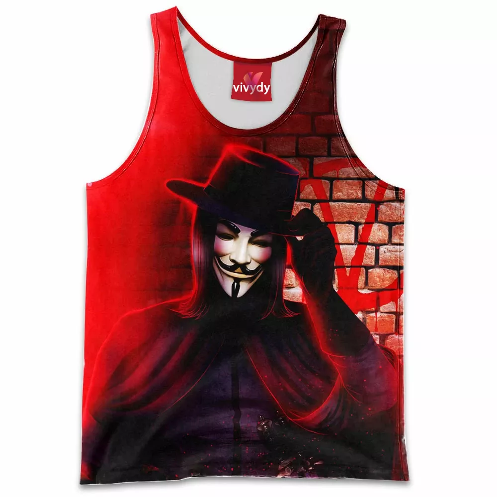 V For Vendetta Tank Top