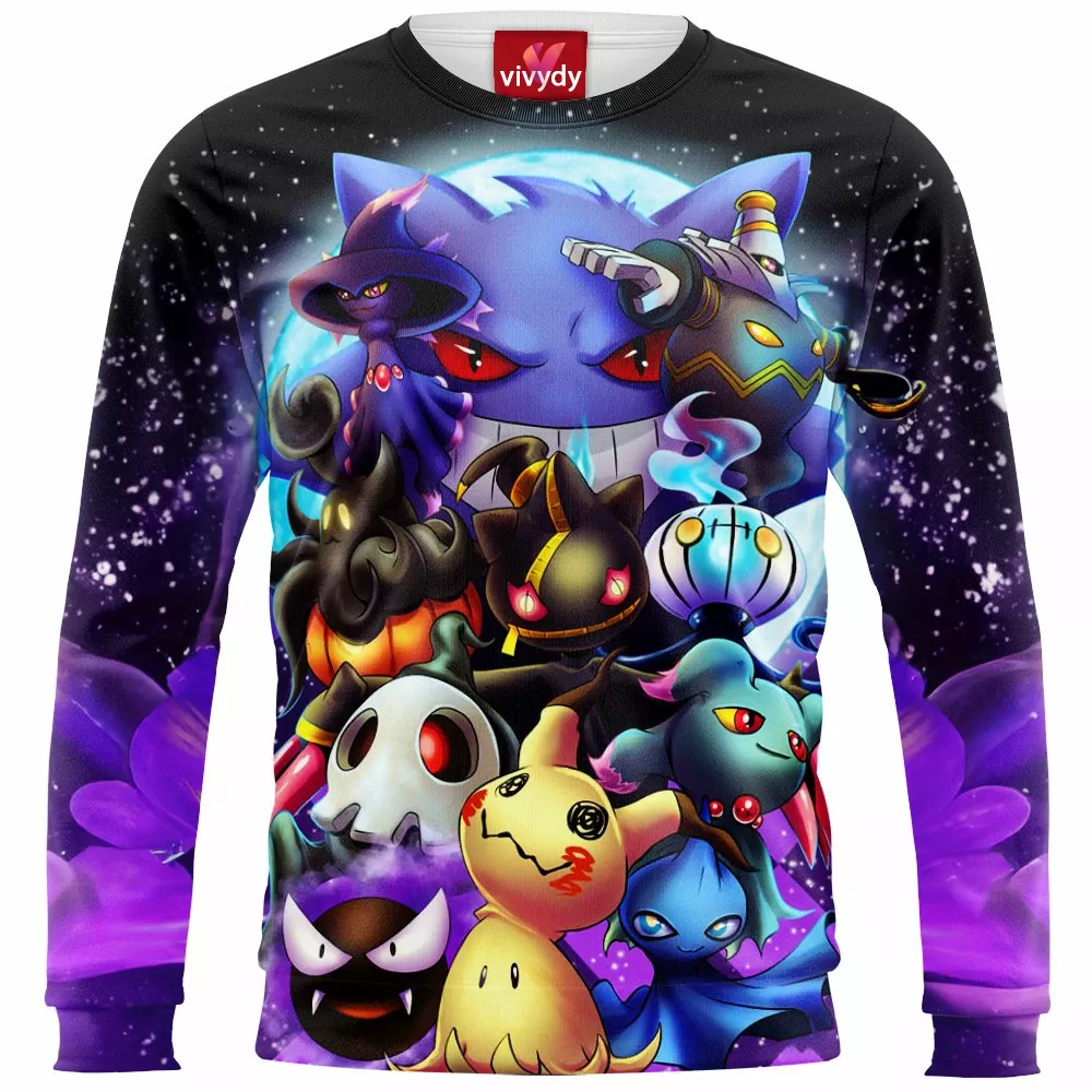 Ghost Pokemon Sweatshirt