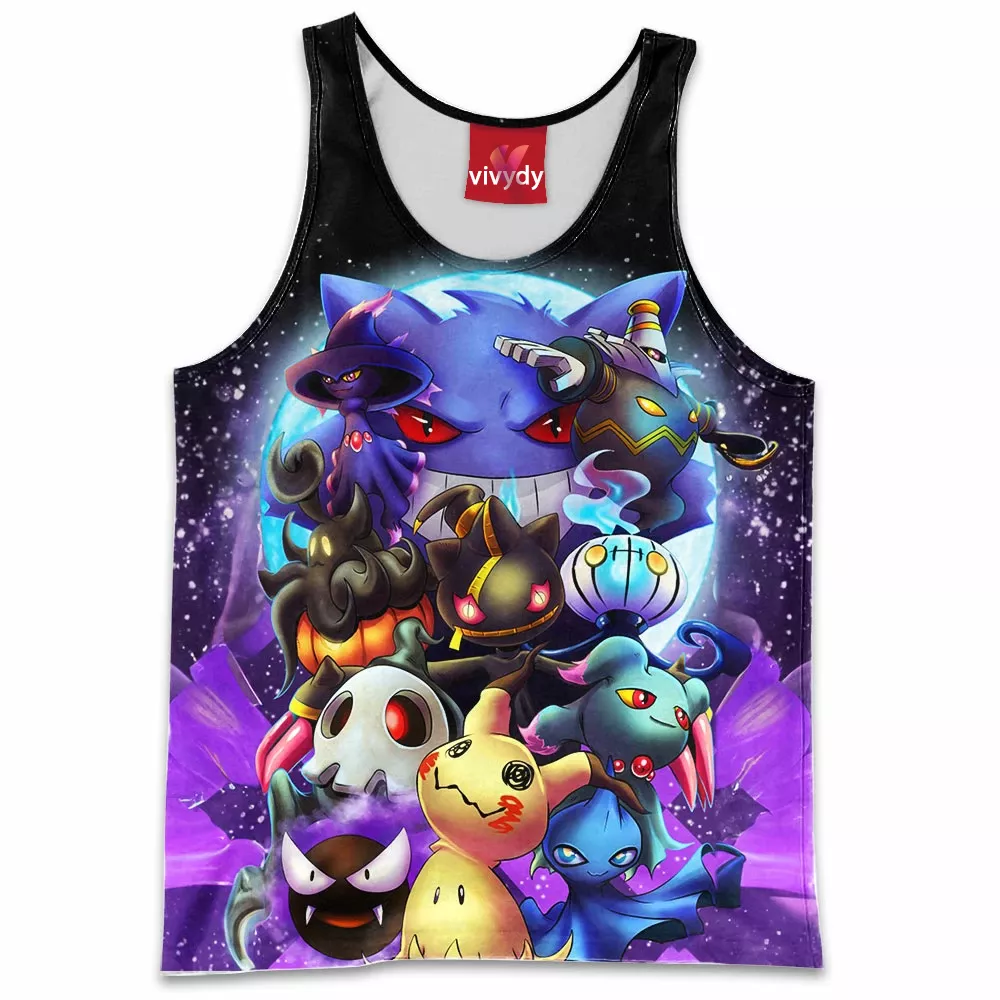 Ghost Pokemon Tank Top