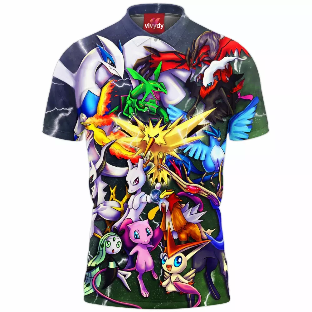 Pokemon Legendary Polo Shirt