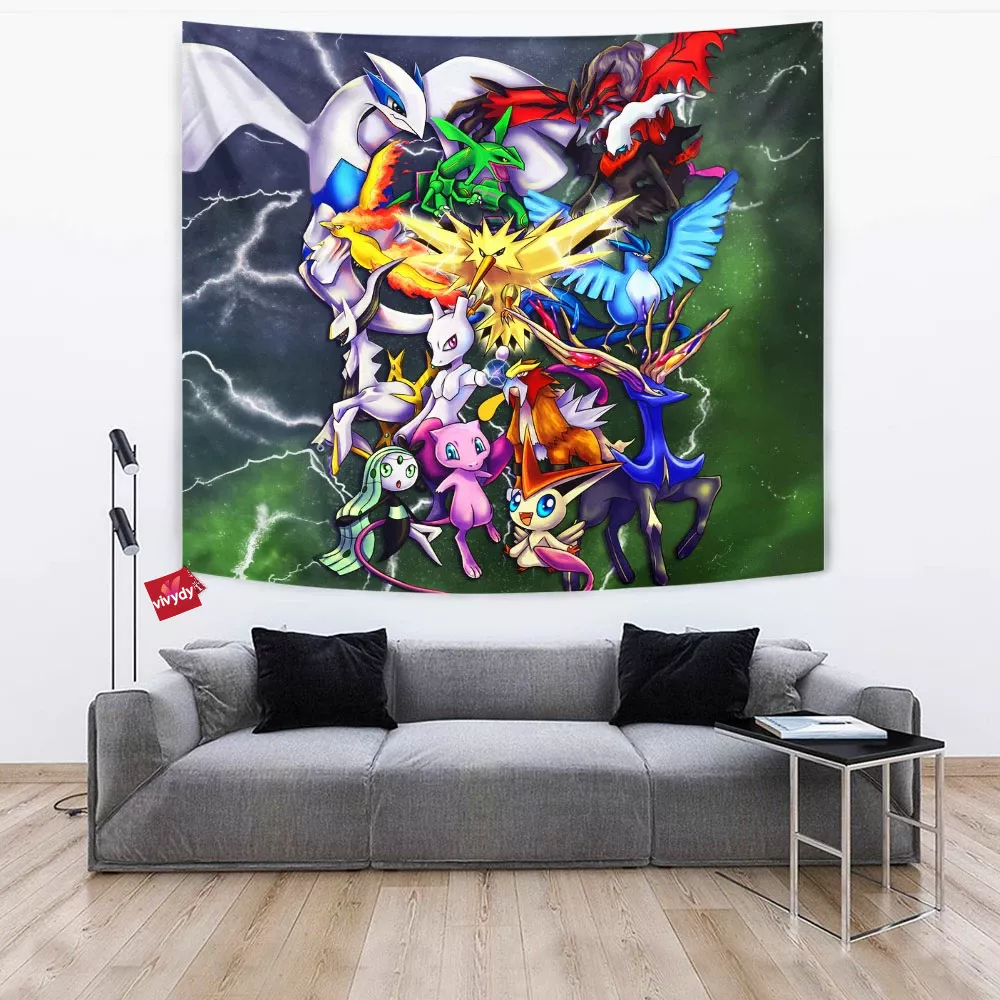 Pokemon Legendary Tapestry