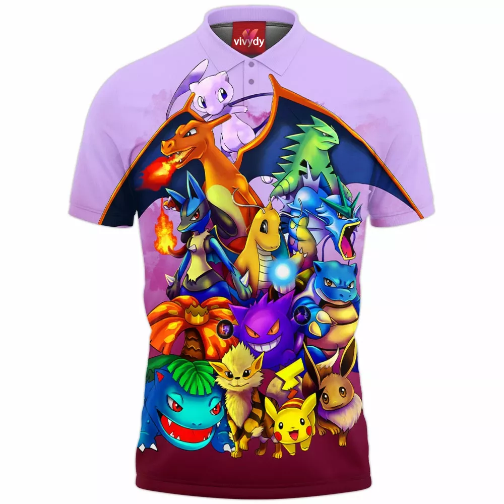 Pokemon Polo Shirt