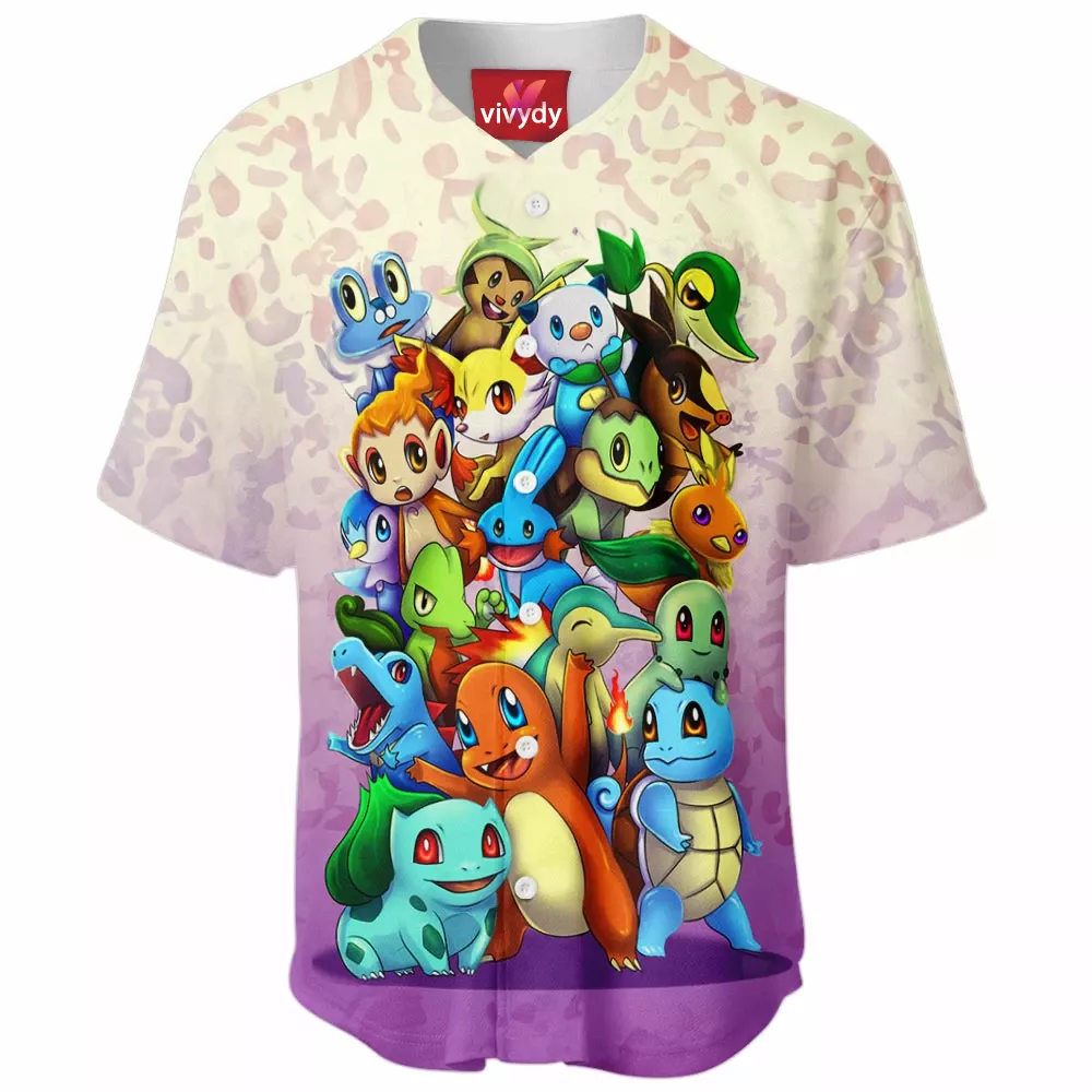 Pokemon Baseball Jersey