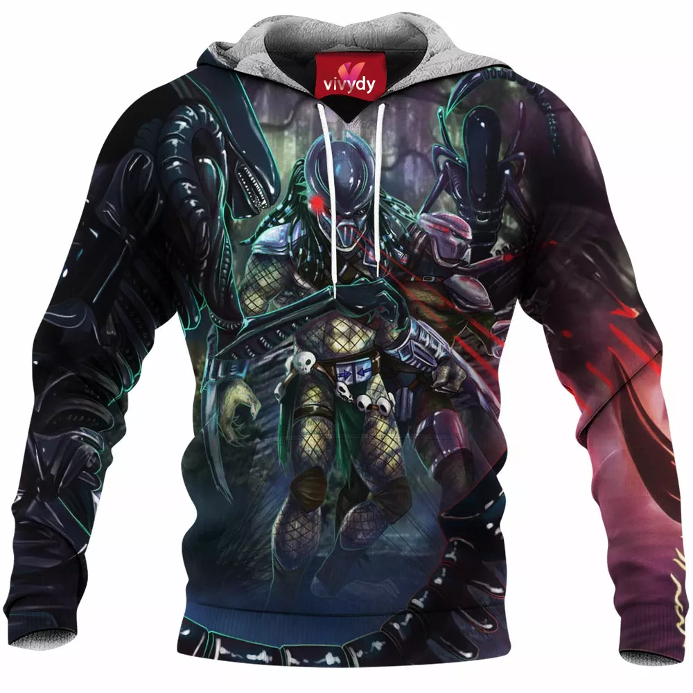 Predators Vs Aliens Hoodie