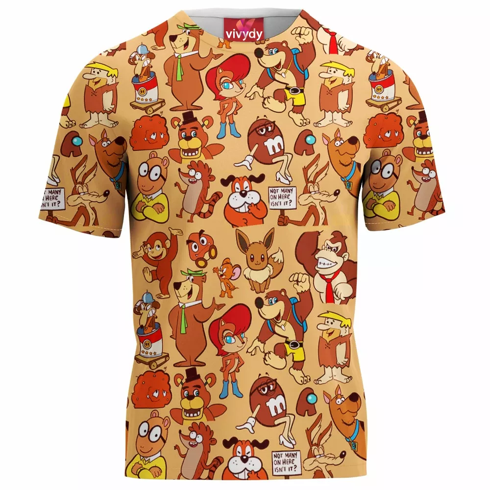 Brown Characters T-Shirt